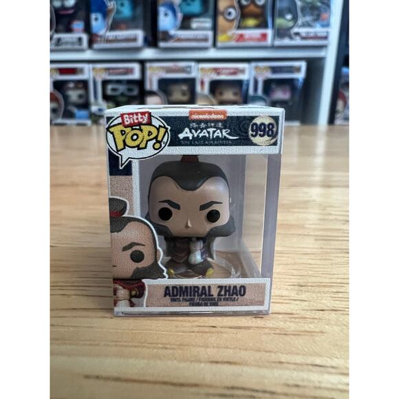 BITTY Admiral Zhao Funko Pop #998 ATLA Avatar Last Airbender Nickelodeon Anime - Picture 1 of 6